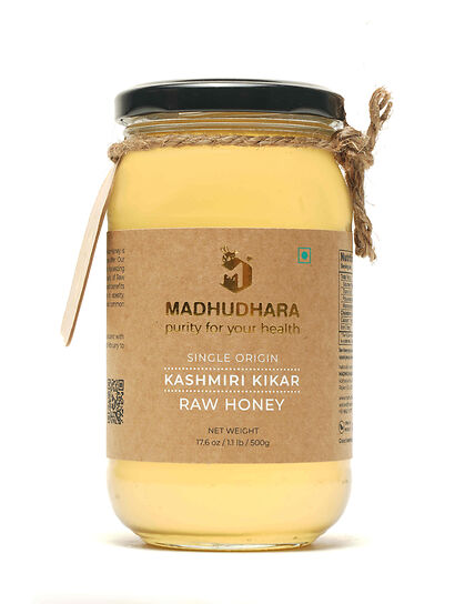 Raw Kashmiri Kikar Flowers Honey, best honey in india,