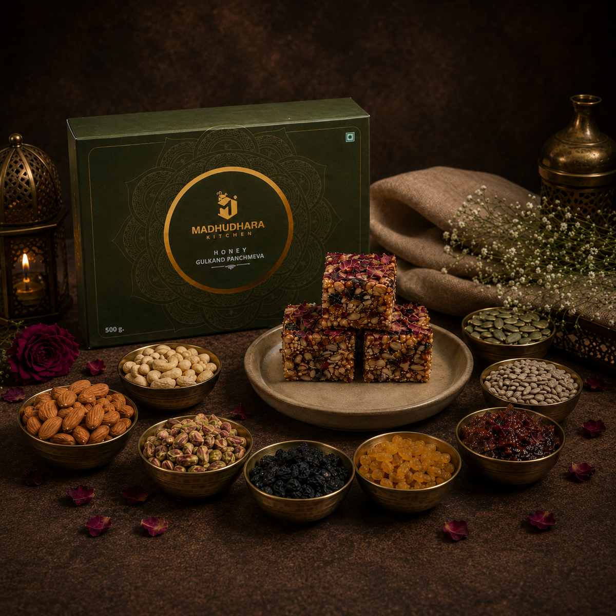 Honey Gulkand Panchmeva-Sugar Free Sweet