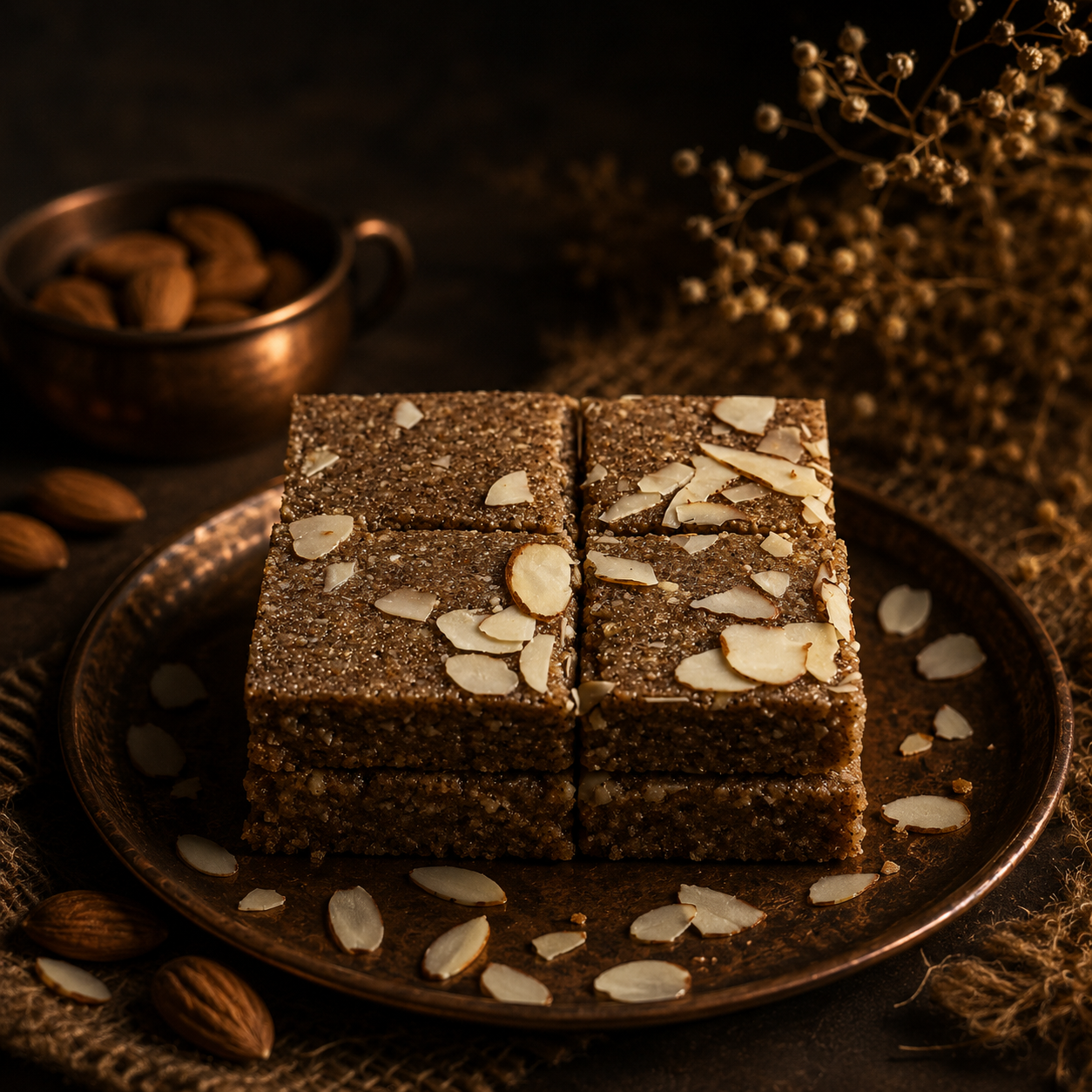 Dry Fruits Ragi Sukhdi-Sweet
